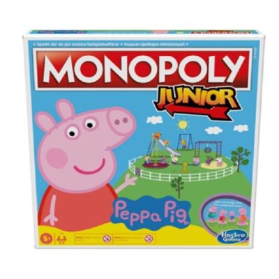 Pelit Hasbro Gaming  | Hasbro Gaming Monopoly Junior Pipsa Possu Lautapeli